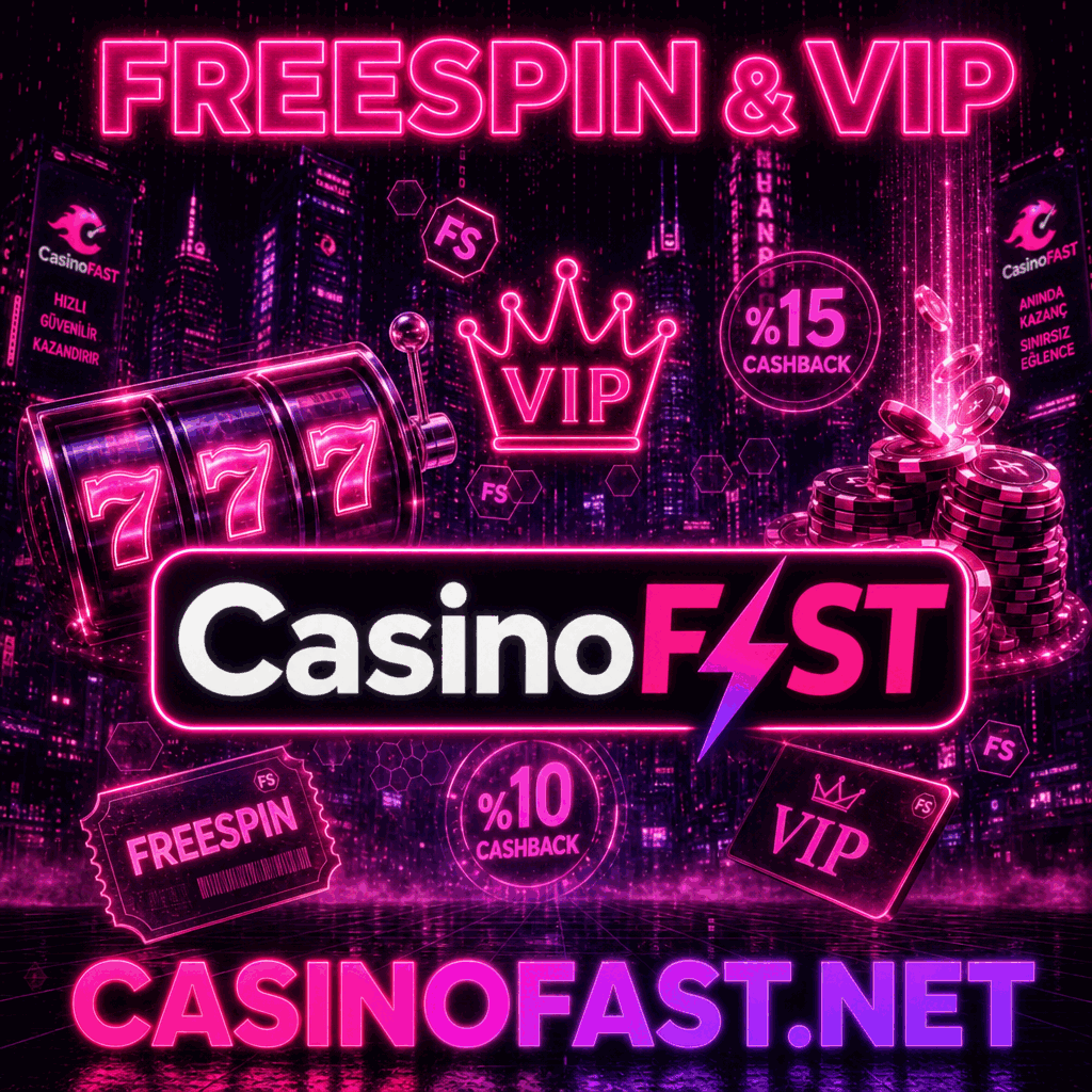CasinoFast freespin ve cashback kampanya görseli